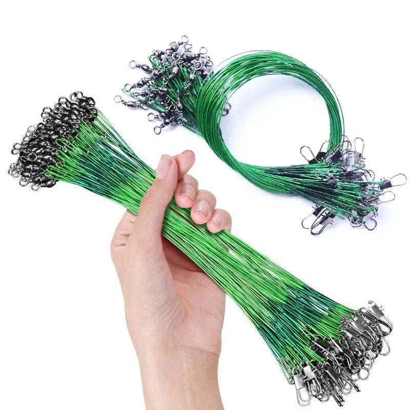 Chicote Castor de Aço Anti-Mordida com Snaps Rotativos - Conforto e Praticidade para Até 200 Peças