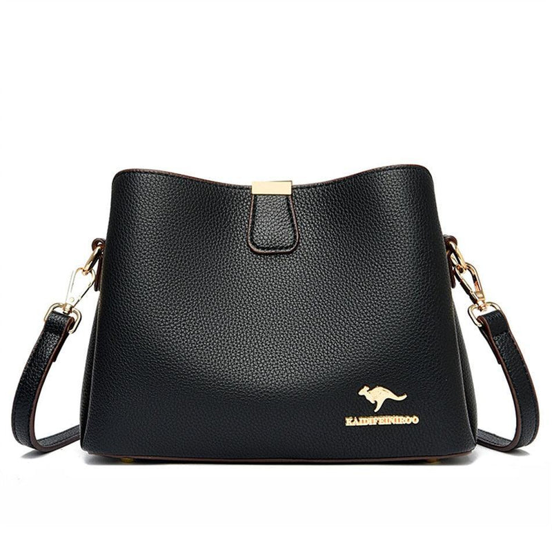 Bolsa Elizabeth em Couro Legítimo - Estilo e Conforto para o Seu Dia a Dia