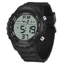 Relógio Digital Militar Camuflado Sanda: Estilo e Durabilidade à Prova d'Água