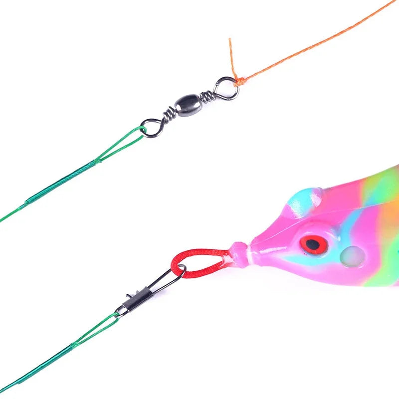 Chicote Castor de Aço Anti-Mordida com Snaps Rotativos - Conforto e Praticidade para Até 200 Peças