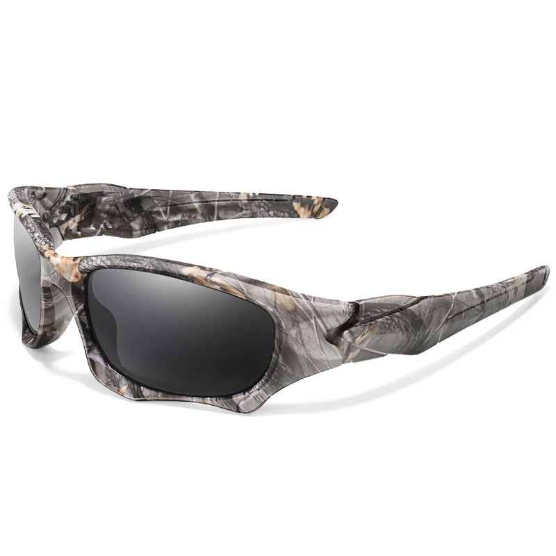 Óculos de Sol Camuflados Kingpesque com Polarização e Proteção UV para Uma Pesca Confortável