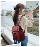 Mochila de Couro Genuíno Feminina - Estilo Aussie para Conforto e Praticidade