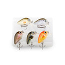 Conjunto de Iscas Artificiais Trehook - 5 Peças Leves de 1,5g para Atração Eficiente