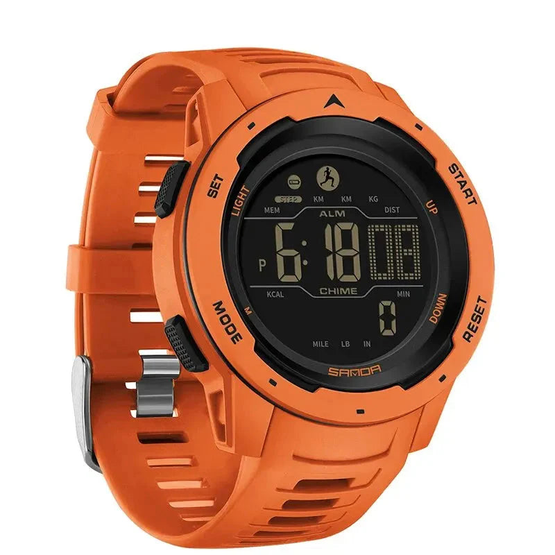 Relógio Esportivo Masculino Sanda 2145: Estilo e Proteção à Prova D'Água