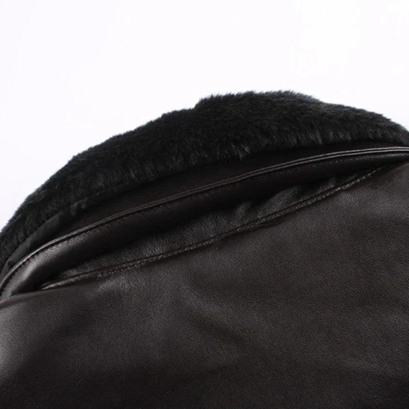 Jaqueta De Couro Masculina Genuína - Elegância e Conforto Para o Seu Estilo