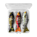 Swimbait 7 Segmentos Realista 10cm/15g para Pesca Profissional: Atraia Mais Peixes e Potencialize Suas Capturas