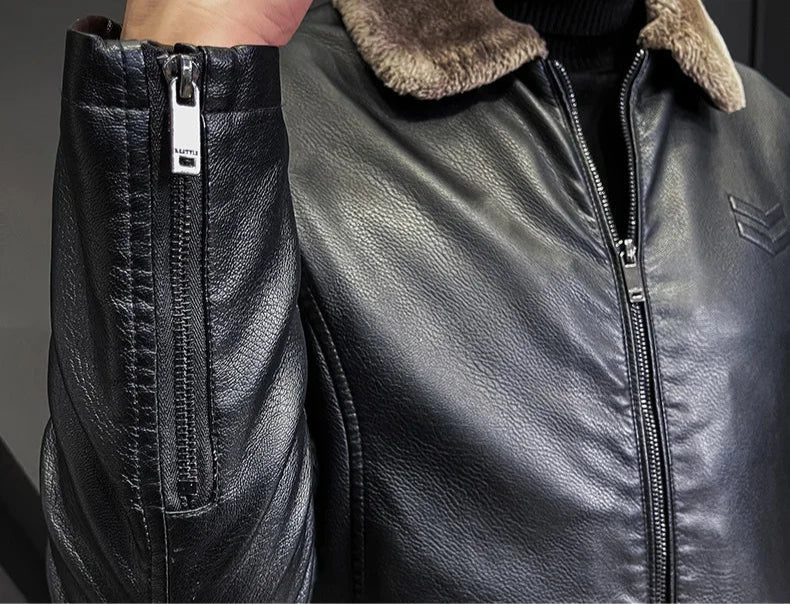 Jaqueta Borghese em Couro Genuíno para Estilo e Conforto