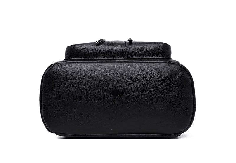 Mochila de Couro Genuíno Feminina - Estilo Aussie para Conforto e Praticidade