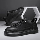 Conforto e Estilo: Tênis Masculino Casual em Couro Genuíno - Estevan Erican