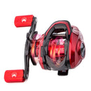 Carretilha Kingpesque de Alta Velocidade Com Drag de 8KG e Recolhimento 7.2:1 + Óculos Polarizados Kingpesque Grátis Para Uma Experiência de Pesca Superior