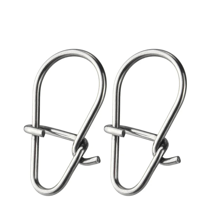 Conectores Reforçados Para Pesca - Confiabilidade em 100 Unidades