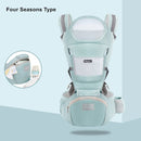 Bolsa Canguru 3 em 1 para Bebês (0 a 48 Meses) - Conforto e Praticidade para Pais Modernos