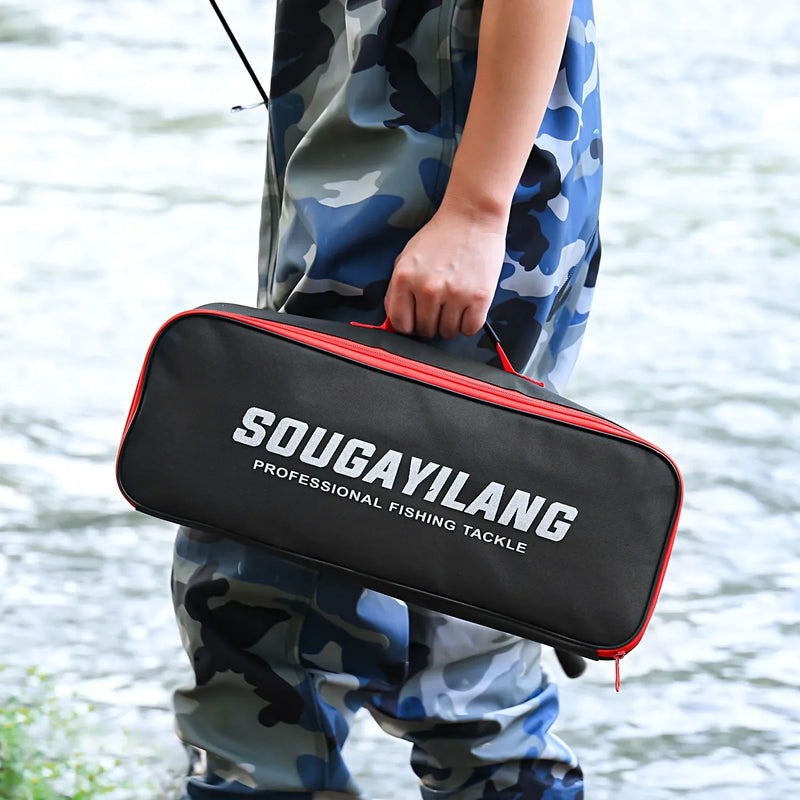 Bolsa de Pesca Sougayilang 46cm/57cm – Praticidade e Durabilidade para Suas Aventuras ao Ar Livre