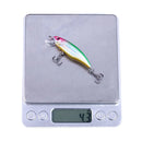 Conjunto de Isca Minnow com 5 Peças e Ganchos Afiados para Capturas Incríveis