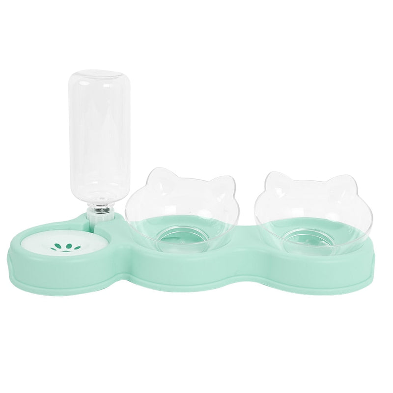 Tigela Elevada 3 em 1 para Cães e Gatos: Conforto e Segurança Anti Vômito