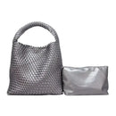 Bolsa Média Trançada Cora: Estilo e Praticidade para o Seu Dia a Dia