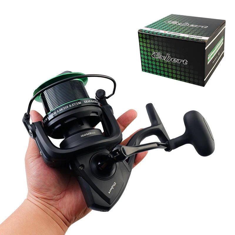 Molinete de Pesca BH10000 com 10KG de Drag - 14+1 Rolamentos para Momentos Inesquecíveis