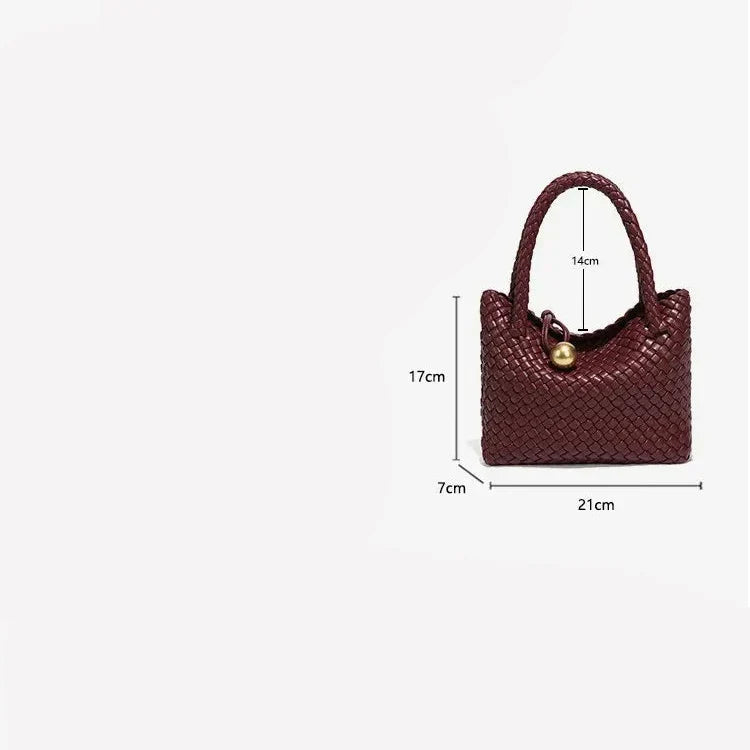 Bolsa Trançada Marina: Praticidade e Estilo em Cada Detalhe