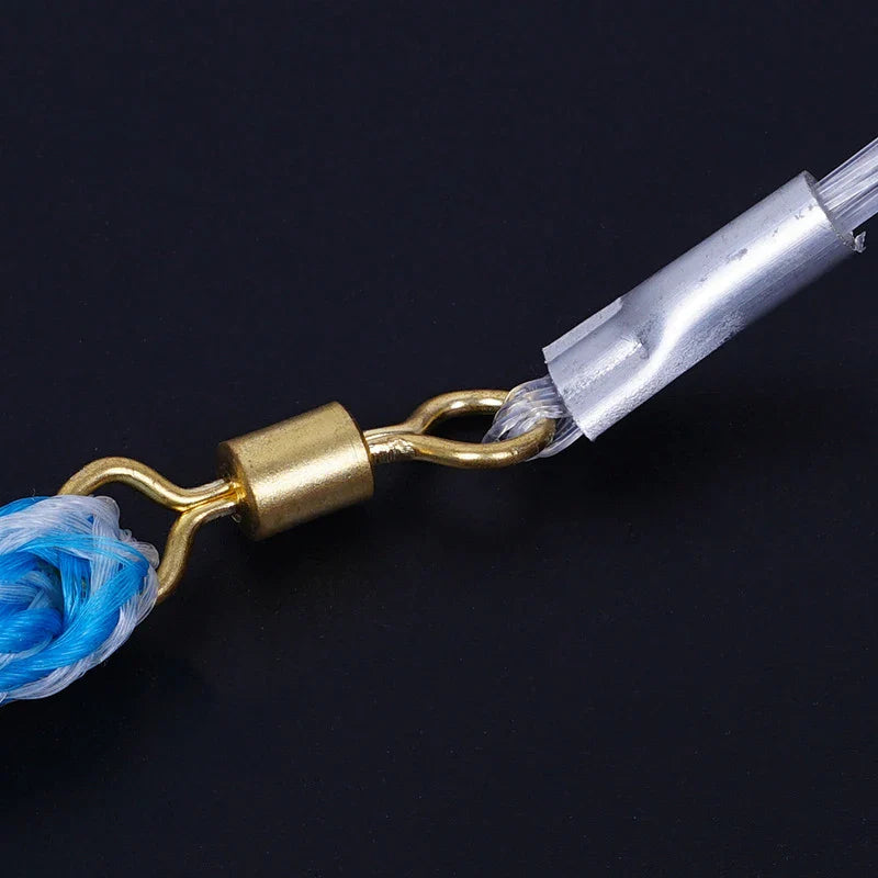 Rede de Pesca Lawaia com Anel Azul e Linha Trançada - Aumente Suas Capturas com Estilo e Confiabilidade