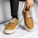 Sapatênis Masculino de Couro Genuíno - Conforto e Estilo com Victoniro