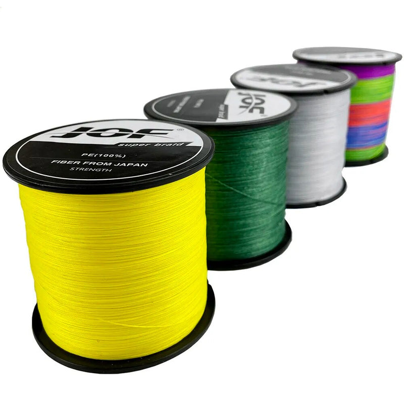 Linha Multifilamento JOF 300m a 500m - Resistência Impressionante de Até 54kg