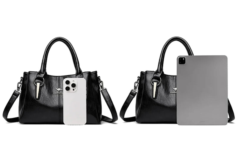 Bolsa Aura Legrand em Couro Genuíno – Sofisticação e Conforto para o Seu Dia a Dia