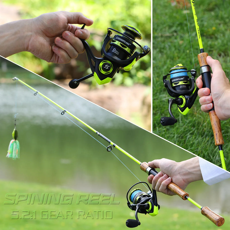 Molinete Sougayilang: Conquiste Seus Melhores Momentos com Drag de 10Kg e Recolhimento 5.2:1