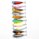 Conjunto de 6 Iscas de Superfície 5,5cm - Atraia Grandes Peixes com Facilidade