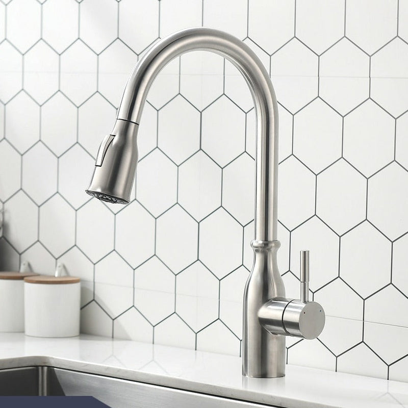 Torneira Flexível para Cozinha com Misturador de Água