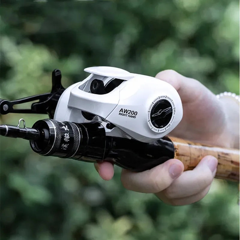 Carretilha Shimano Ultra Leve com Manivela e Carretal em Aço Inoxidável - Maximize Seu Conforto com Drag de 8kg