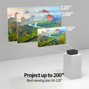 Projetor Wewatch V10 Pro Black Portátil Full HD 1080P Wifi