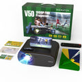 Projetor Wewach Portátil Bluetooth Wifi HD 1080p Modelo V50