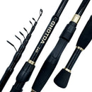 Vara de Pesca Telescópica GHOTDA com Carretel Giratório – Conquiste Momentos de Aventura e Tranquilidade