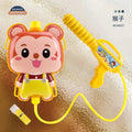 Crianças verão armas de água ao ar livre praia batalha de água wimming piscina festa mochila spray pistola de água dos desenhos animados animais pistola de água