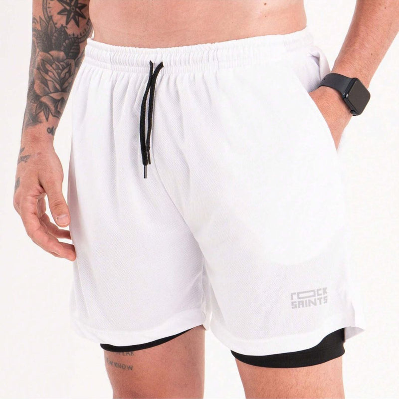 Short Academia Masculino 2 em 1 Dry Race