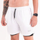 Short Academia Masculino 2 em 1 Dry Race