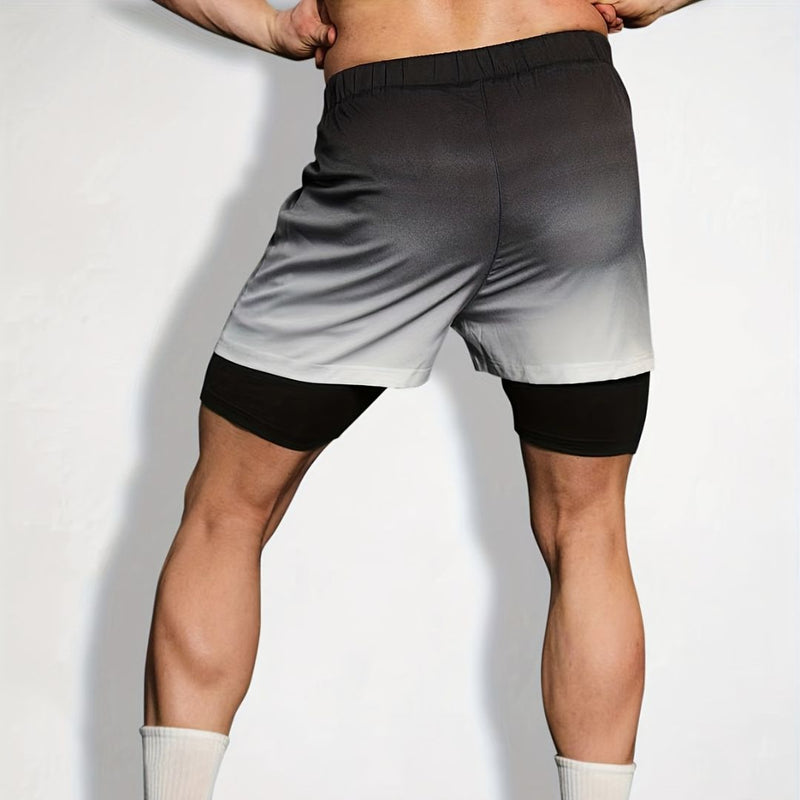 Short Academia Masculino 2 em 1 Liberty