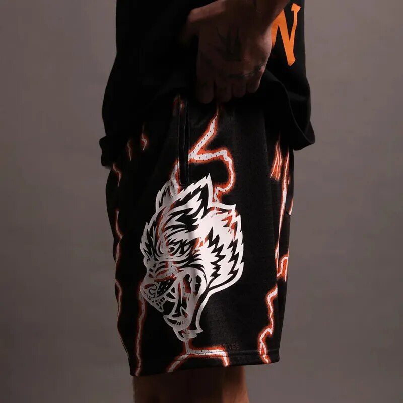 Short Masculino Esportivo Wolves Americano