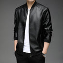 Jaqueta Slim Masculina em Couro Genuíno - Estilo e Conforto para Seu Dia a Dia