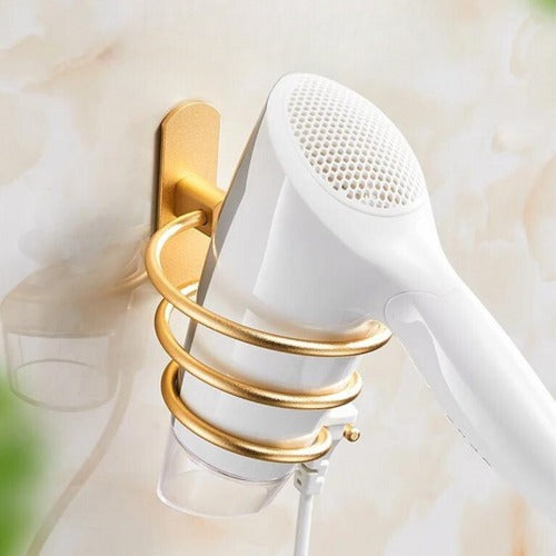 Suporte de Parede para Secador de Cabelo em Alumínio: Organização e Praticidade para Seu Dia a Dia