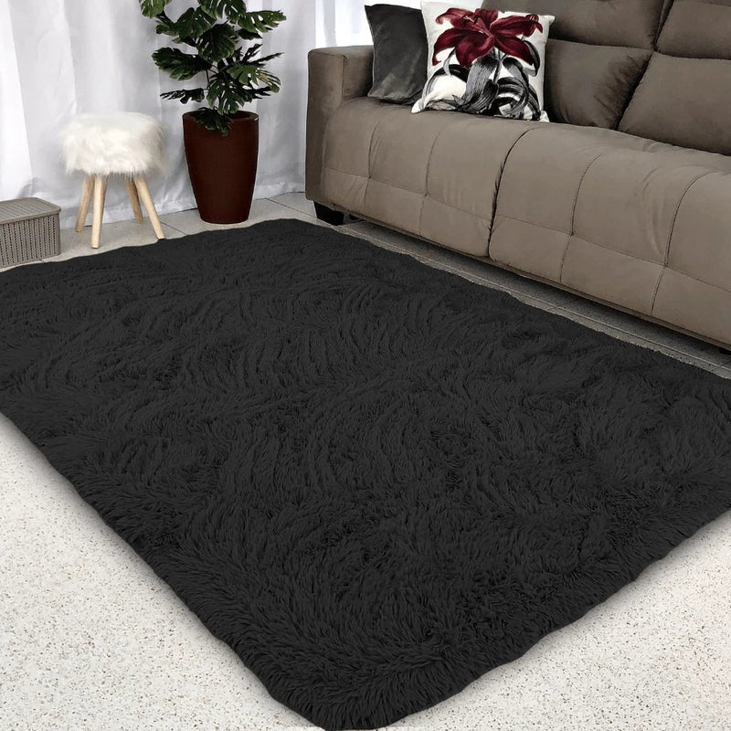 Tapete Felpudo Confortável de 4cm para Ambientes Aconchegantes