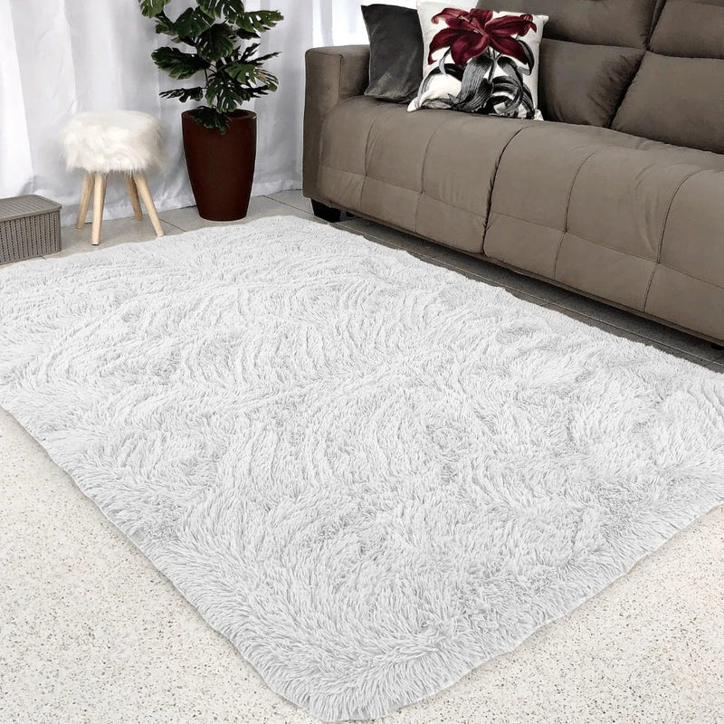 Tapete Felpudo Confortável de 4cm para Ambientes Aconchegantes