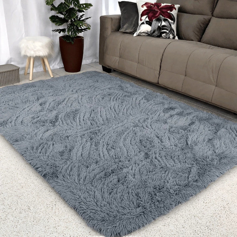 Tapete Felpudo Confortável de 4cm para Ambientes Aconchegantes