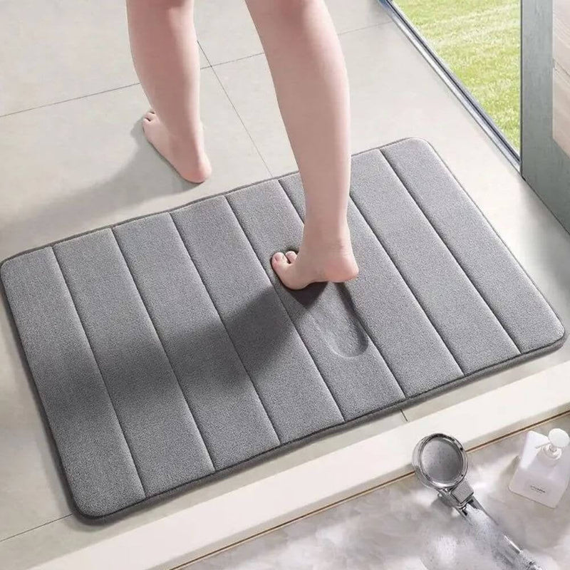 Tapete Antiderrapante e Absorvente para Banheiro - Conforto Duplo na Sua Compra