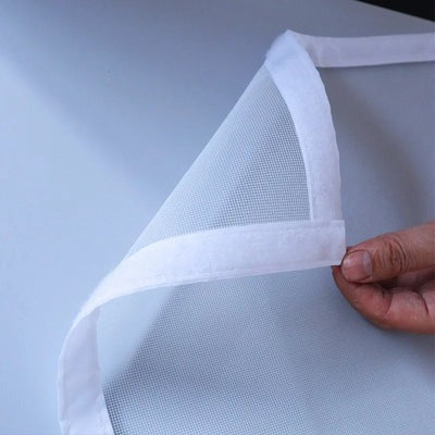 Proteção Confortável: Tela Mosquiteira com Velcro Removível para Janela - InsectGuard