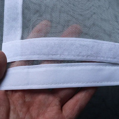 Proteção Confortável: Tela Mosquiteira com Velcro Removível para Janela - InsectGuard
