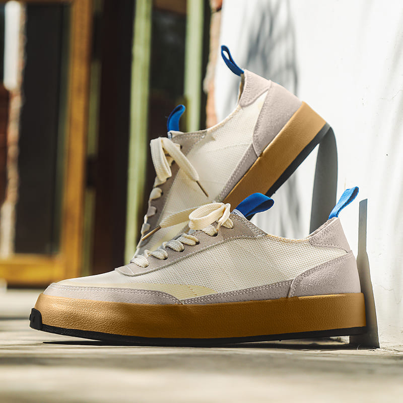 Tênis Branco Masculino Casual Modelo Mirae