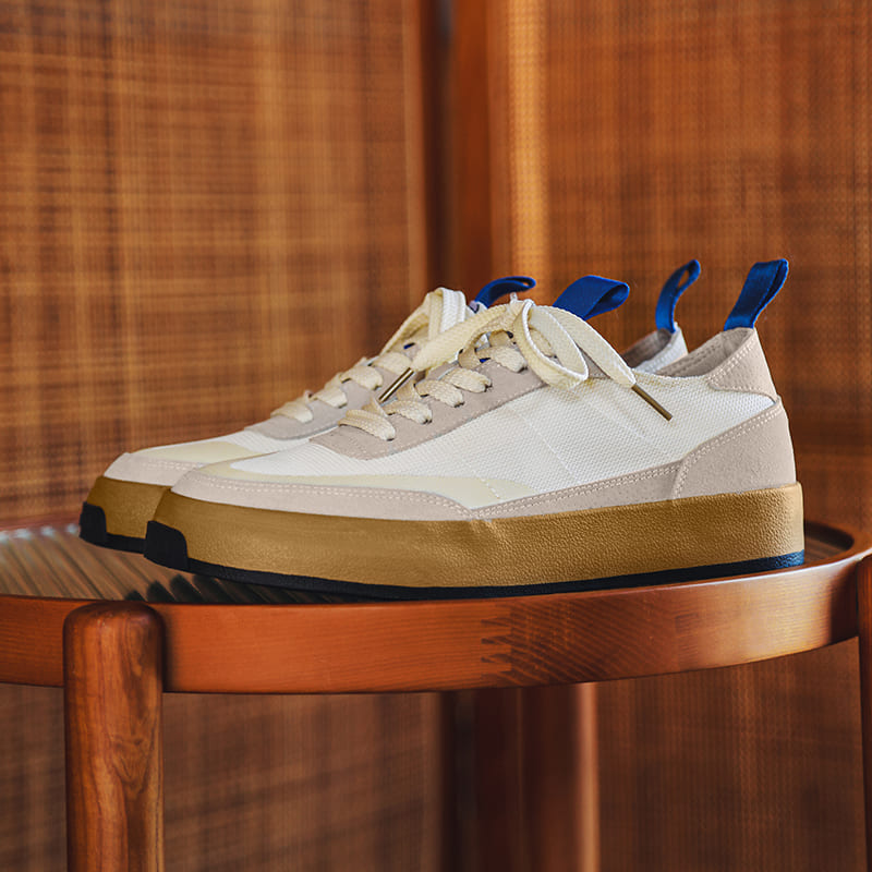 Tênis Branco Masculino Casual Modelo Mirae