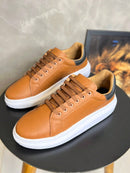 Tênis Masculino Casual Marrom Basic