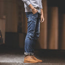 Tênis Masculino de Couro Maden Marrom